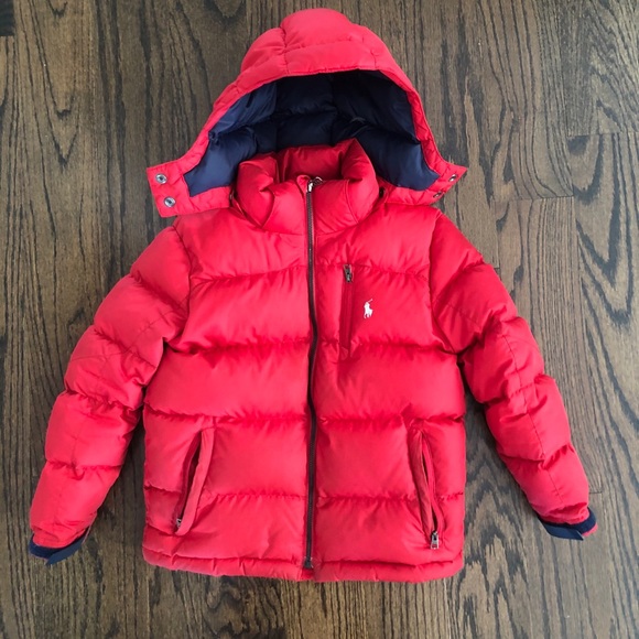 polo bubble coat boys